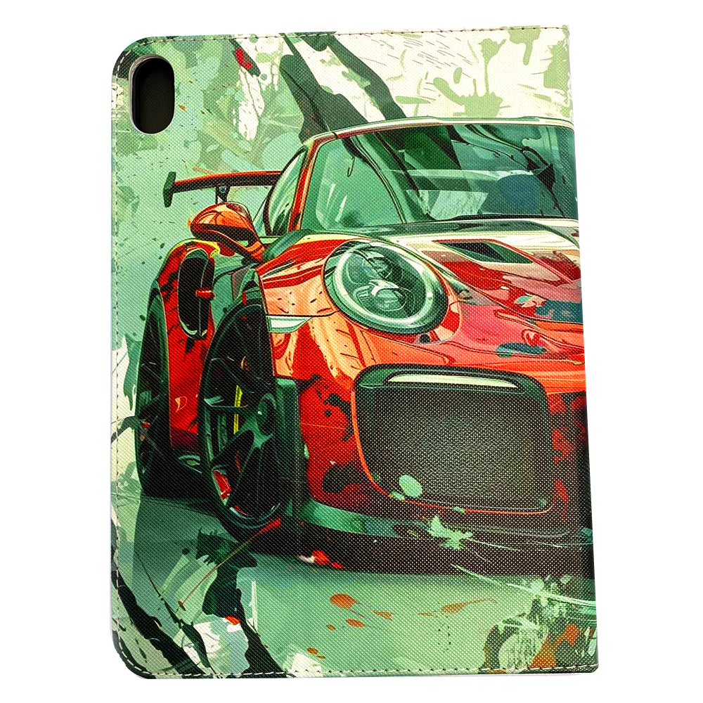 Книжка Slim для  iPad 10 10.9` (2022) /iPad 11" A16 2025 (A3354 / A3355 / A3356)  (Car red)-1